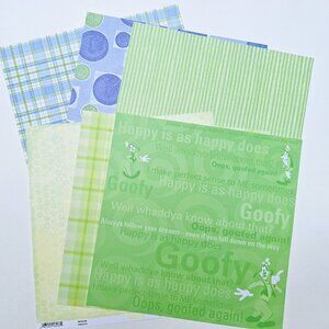 Goofy - Disney 12x12 Scrapbook Paper Lot - NEW